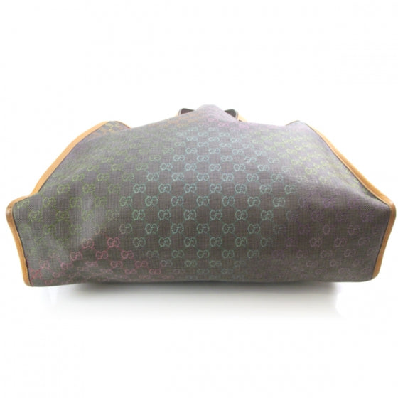 GG Plus Monogram Large Signature Web Loop Tote Multicolor