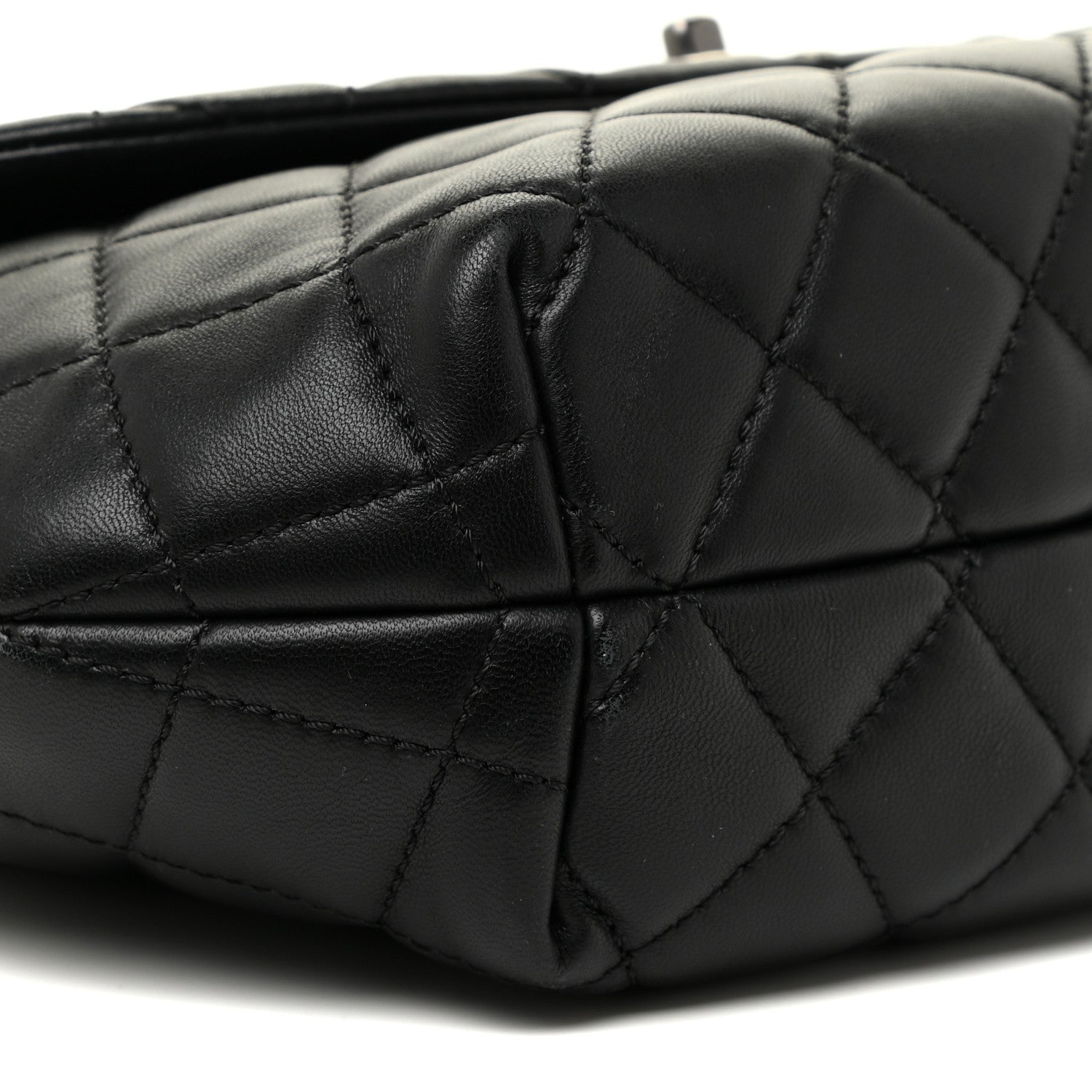 Chanel Lambskin Quilted Large Daily Supple Flap Black 10 of 20