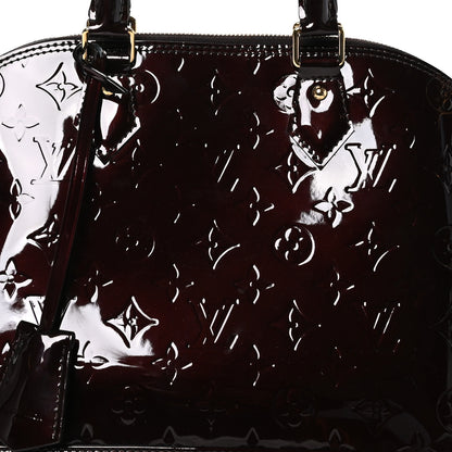Louis Vuitton Vernis Alma PM Amarante 7 of 11