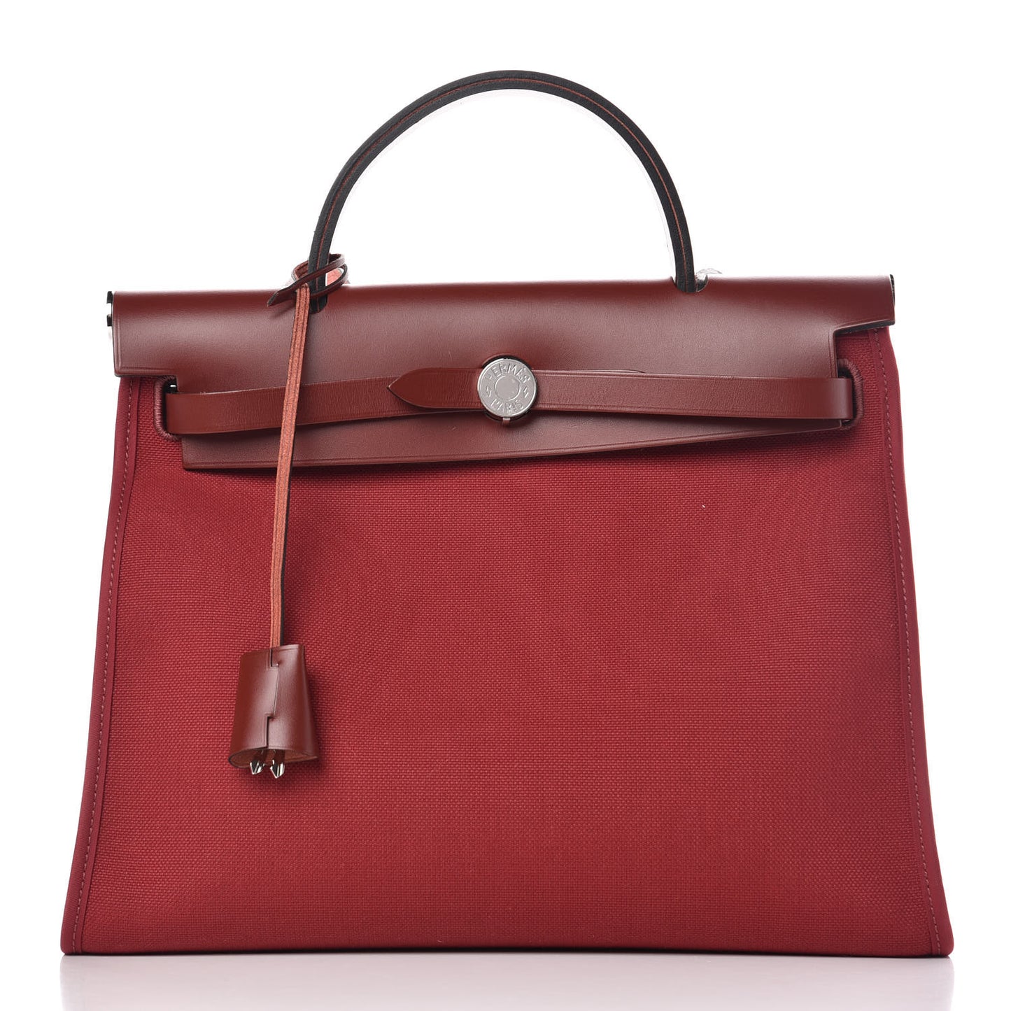 Vache Hunter Toile Herbag Zip 31 PM Rouge Grenat Rouge H