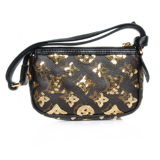 Louis Vuitton Monogram Eclipse Mini Pochette 3 of 8