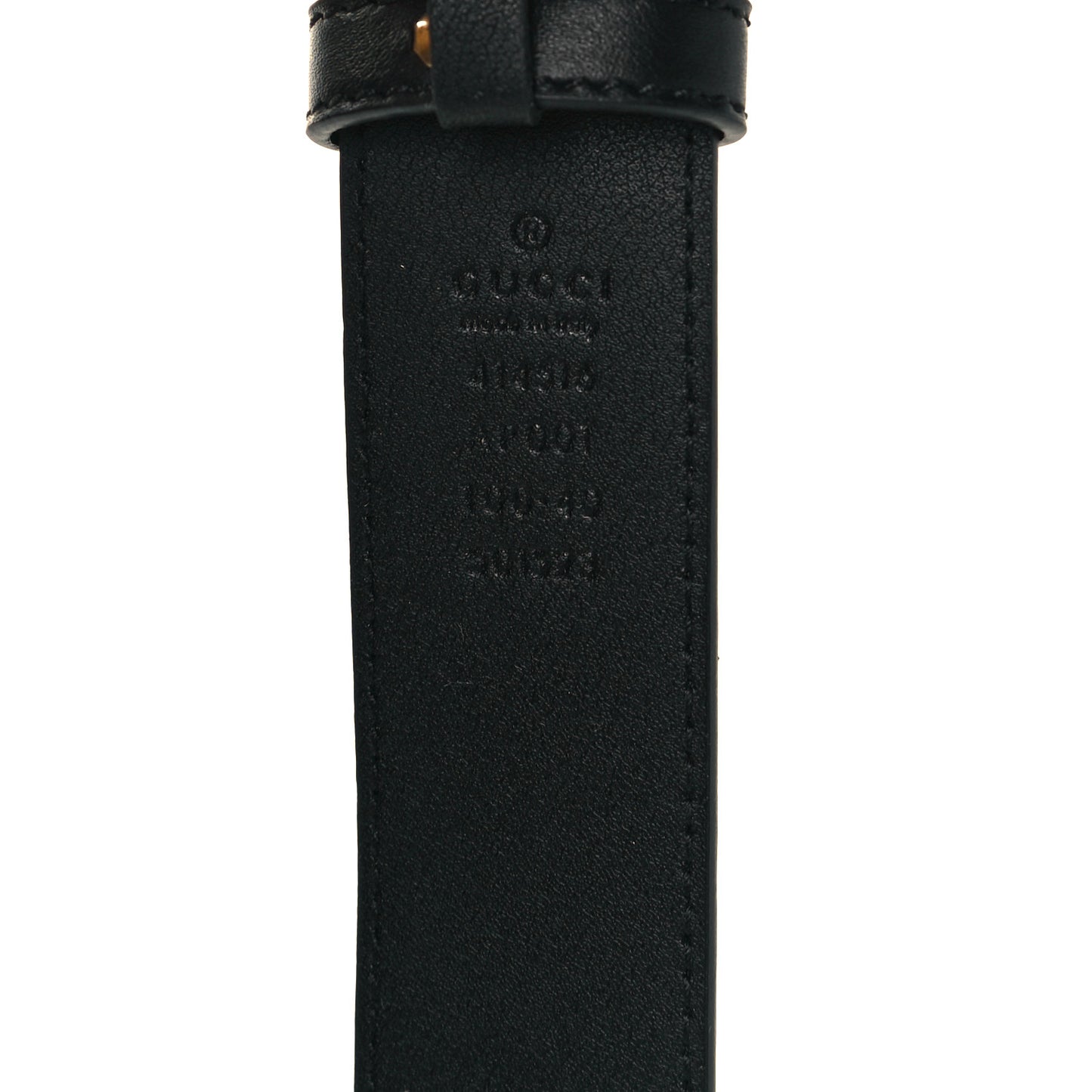 Calfskin Double G 30mm Belt 100 40 Black