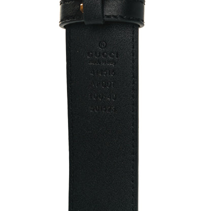 Gucci Calfskin Double G 30mm Belt 100 40 Black 3 of 4