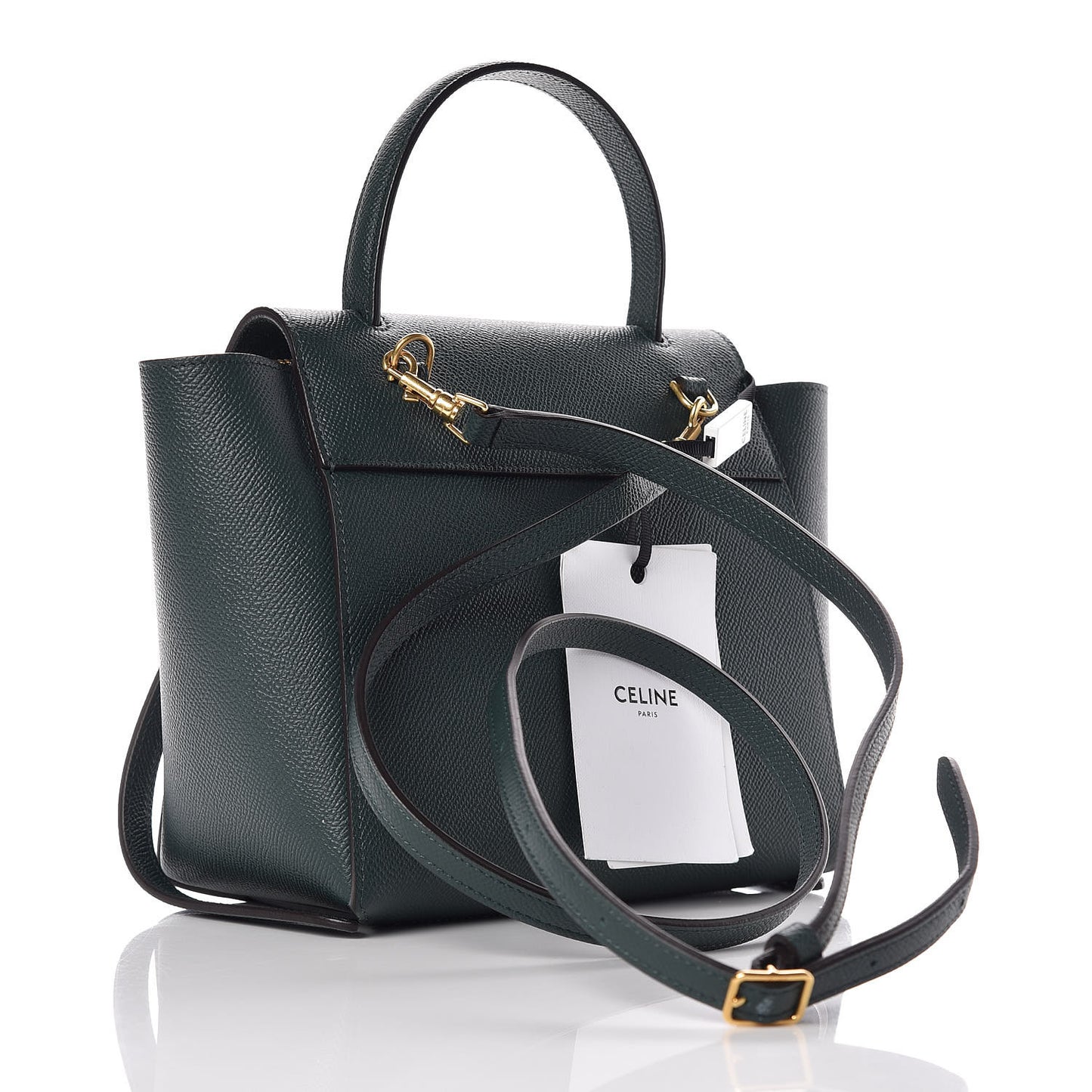 Grained Calfskin Nano Belt Bag Amazone