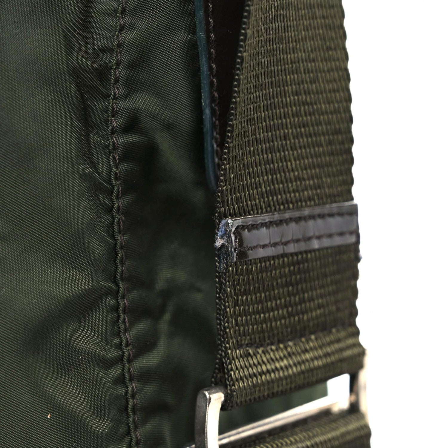 Prada Tessuto Nylon Hobo Green 18 of 18