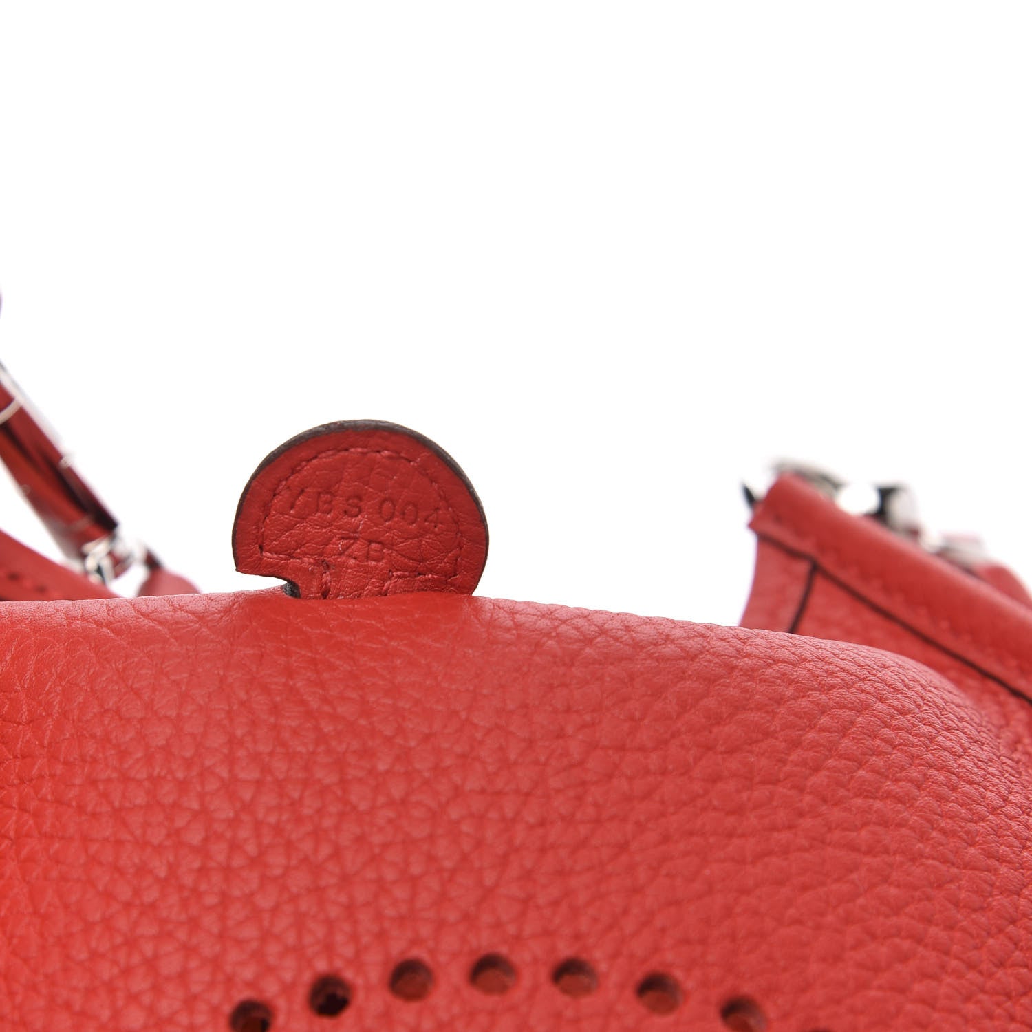 Hermes Taurillon Clemence Evelyne TPM Rouge de Coeur 7 of 10