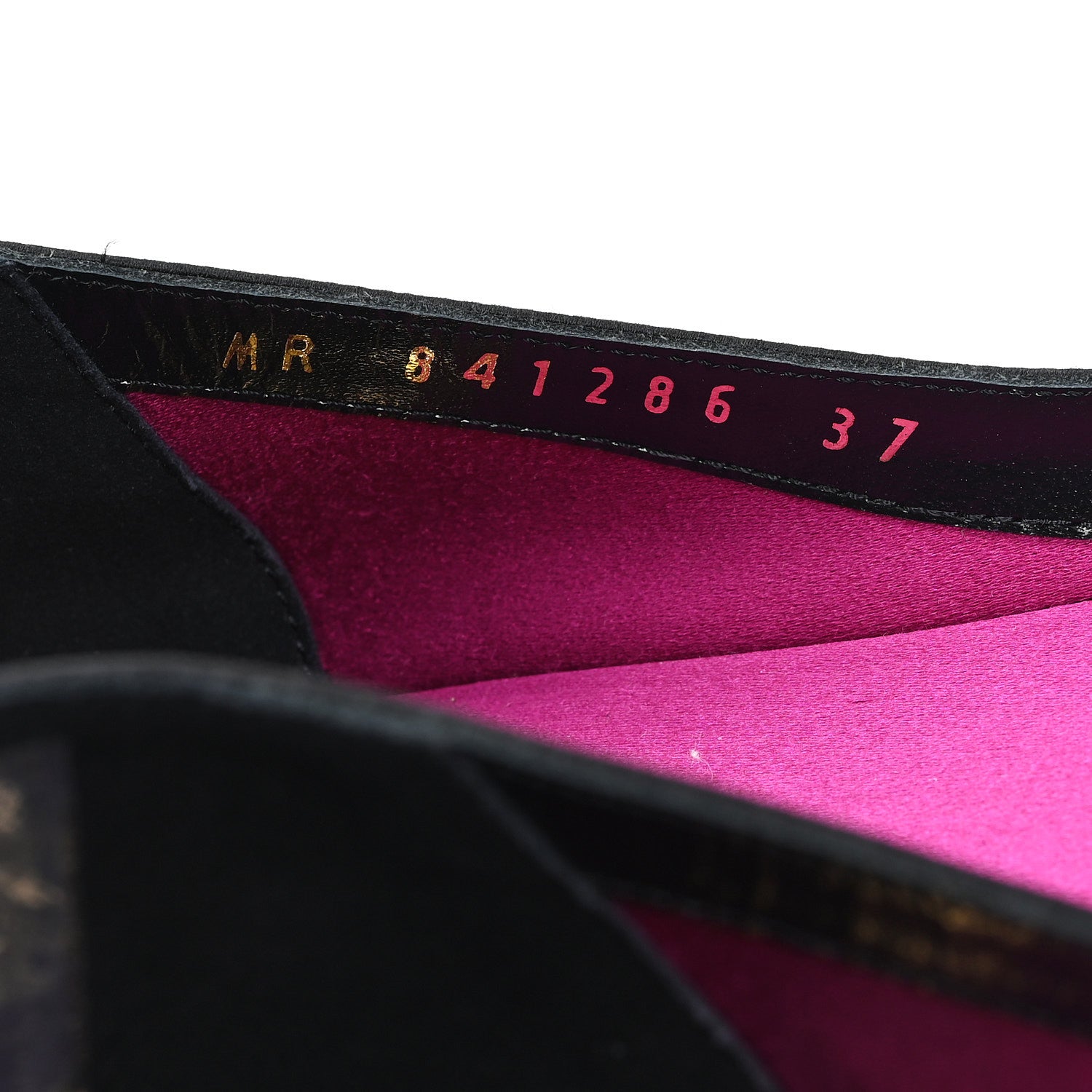 Saint Laurent Raso Regale Ballerina Flats 37 Nero 9 of 10