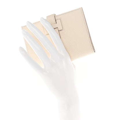 Hermes Epsom H Passant Compact Wallet Craie 2 of 8