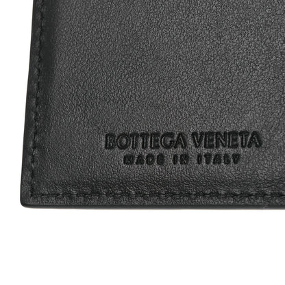 Bottega Veneta Nappa Maxi Intrecciato Bi-Fold Card Holder Black 6 of 6