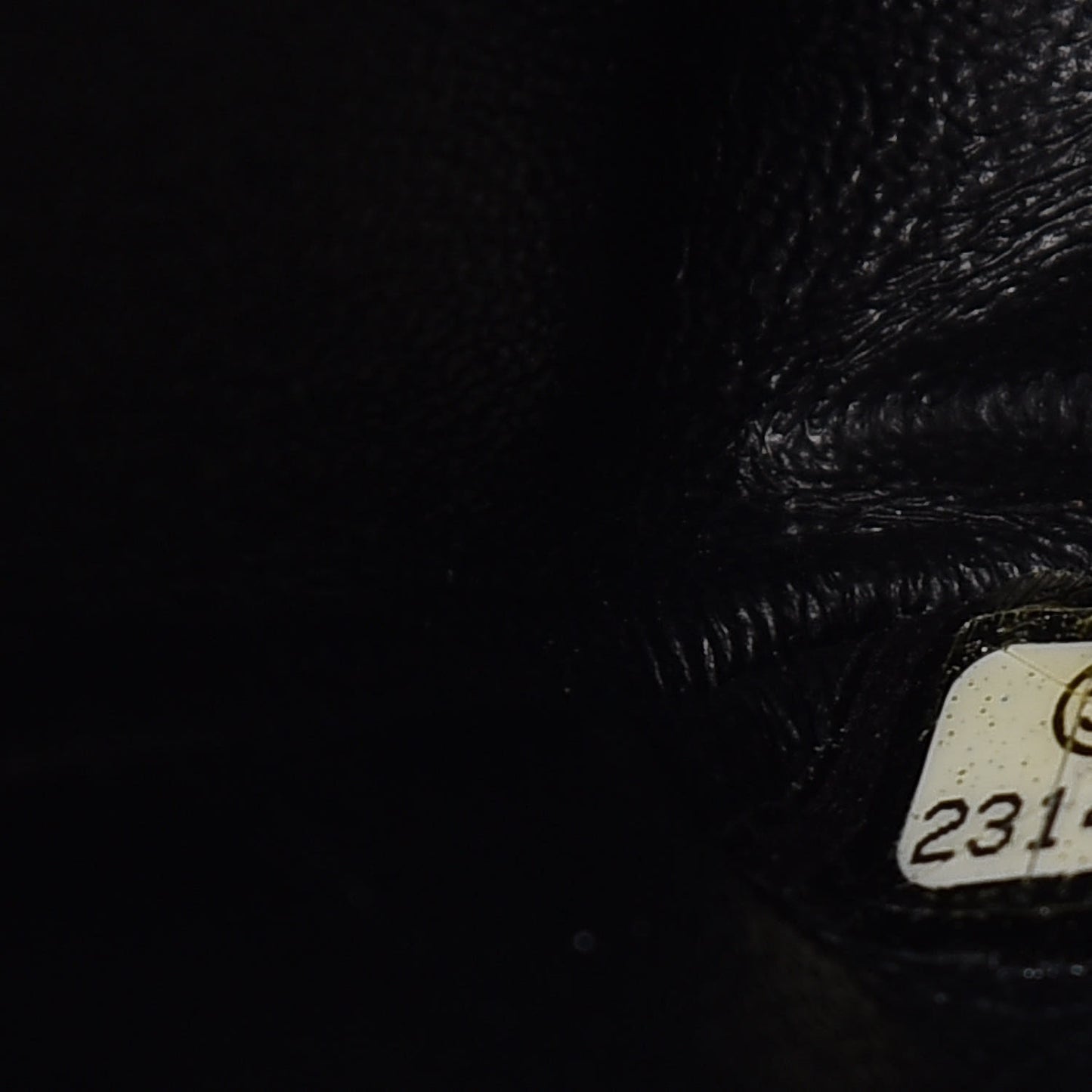 Aged Calfskin Chevron Quilted 2.55 Reissue 226 So Black