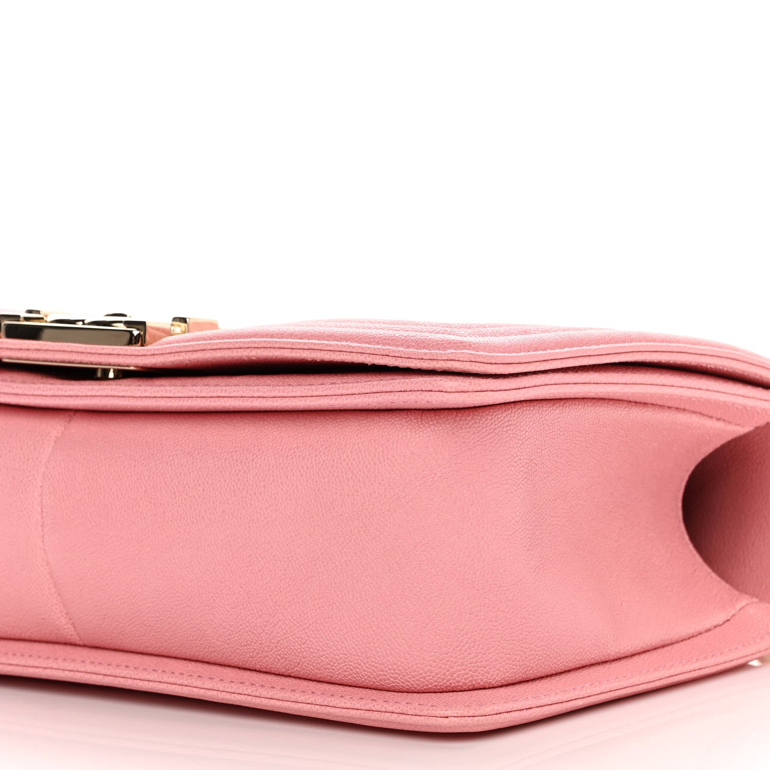 Chanel Caviar Quilted Medium Boy Flap Light Pink 10 of 11