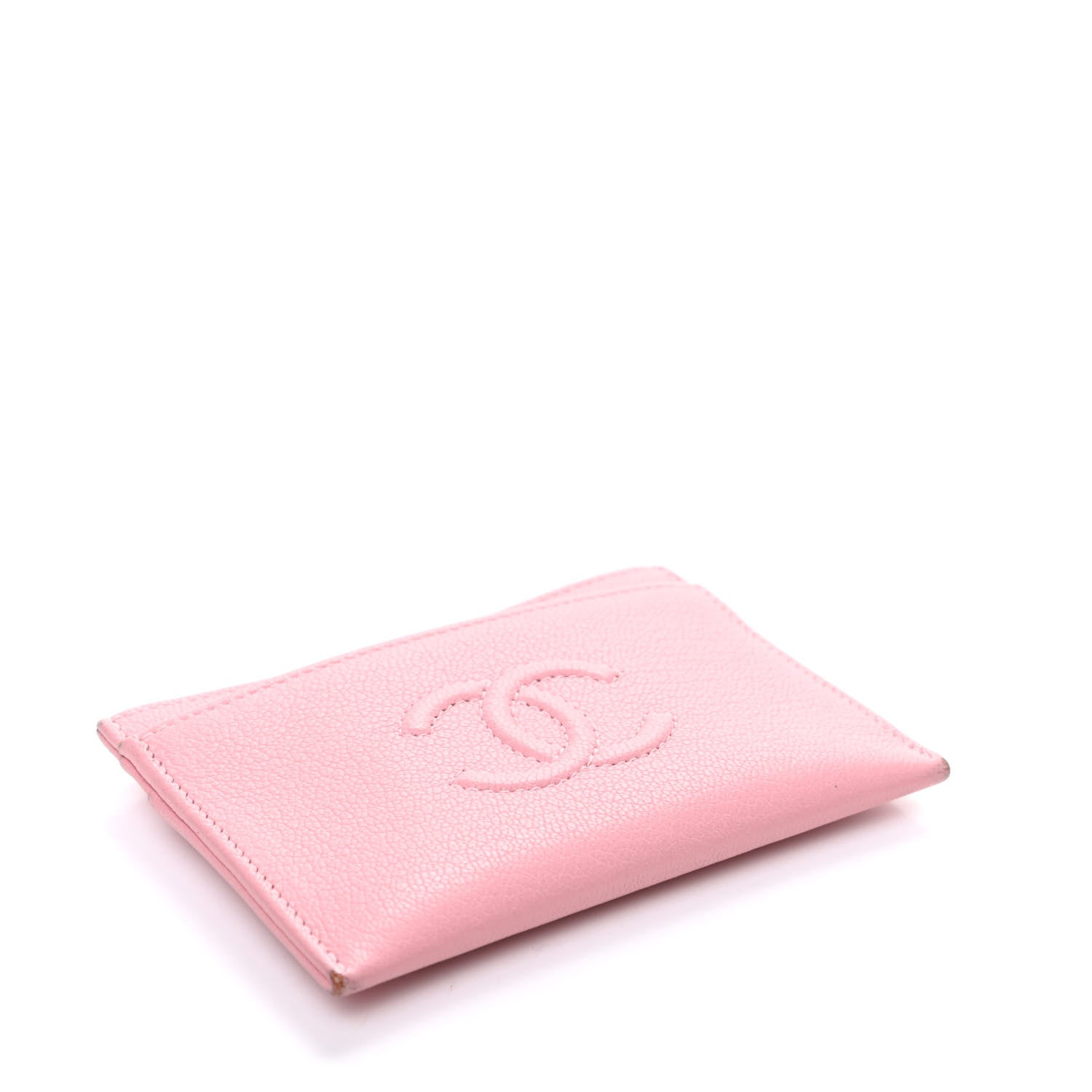 Chanel Goatskin Timeless CC Card Holder Light Pink 4 of 9