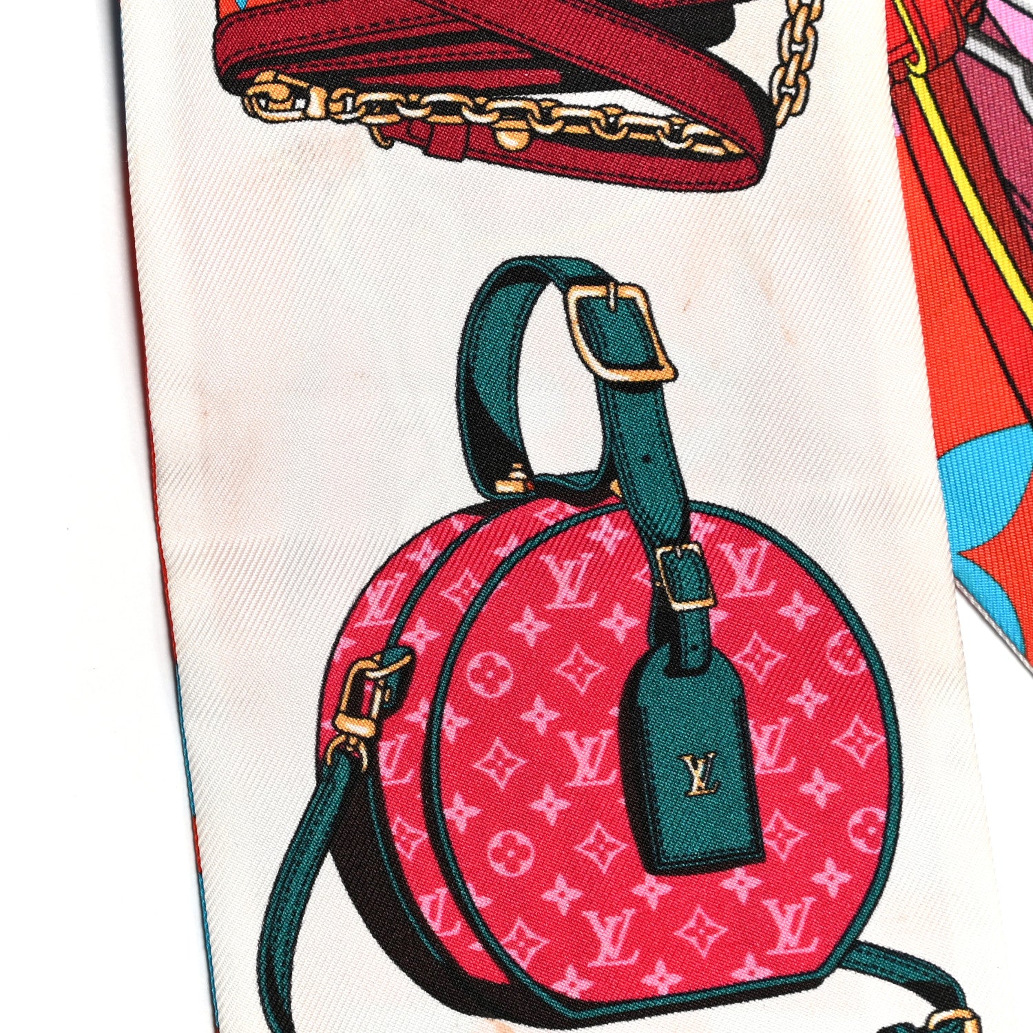 Louis Vuitton Silk Monogram Tribute To Bandeau Multicolor 4 of 6