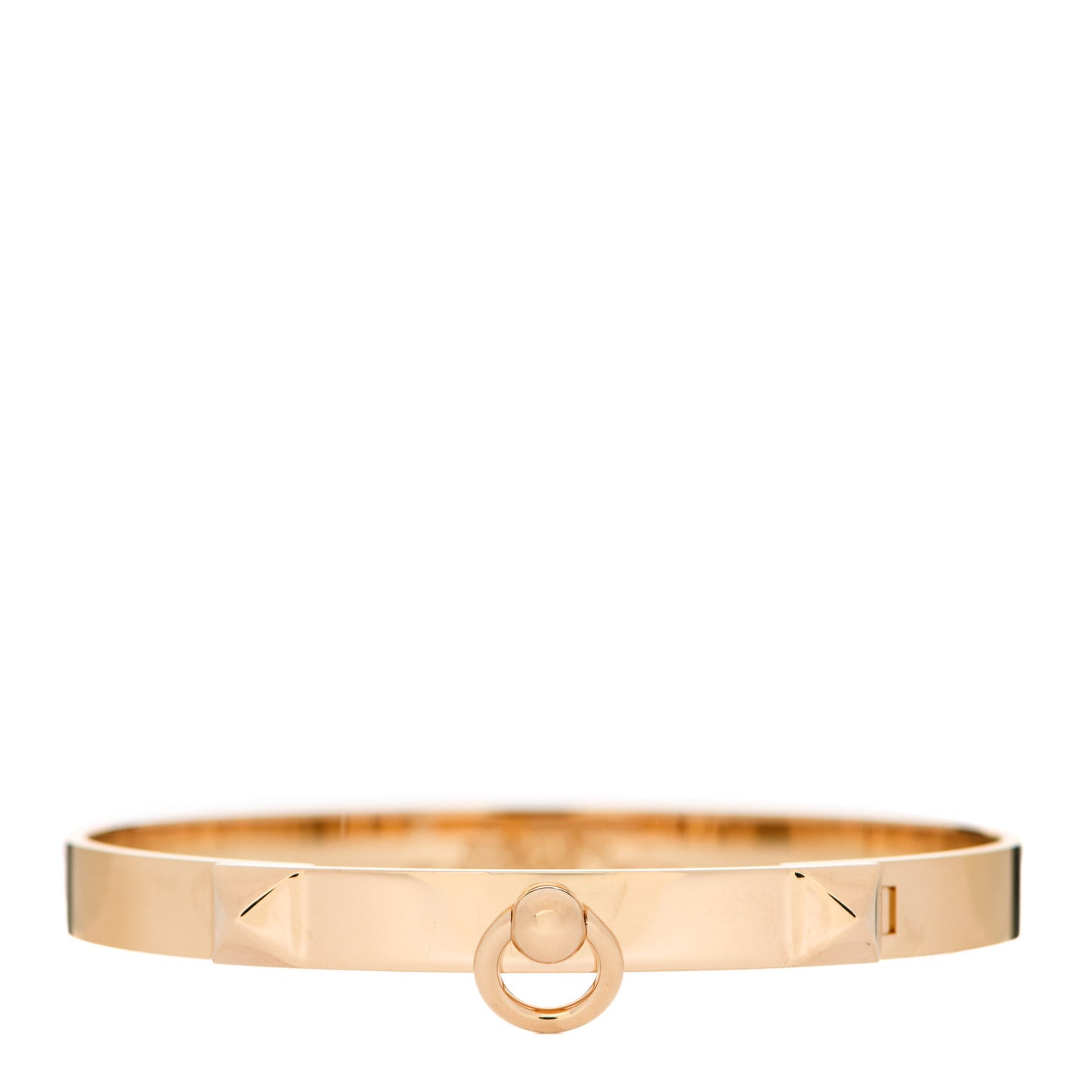 18K Yellow Gold PM Collier De Chien Bracelet SH