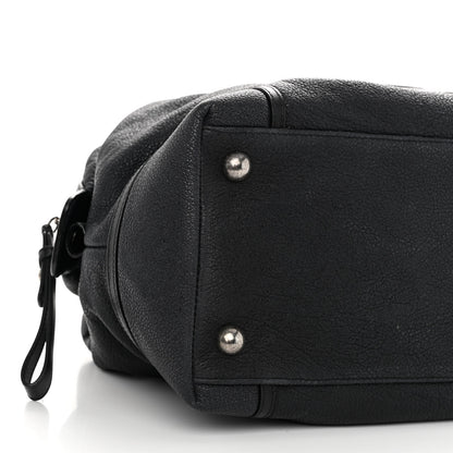 Chanel Washed Calfskin Tote Black 9 of 10