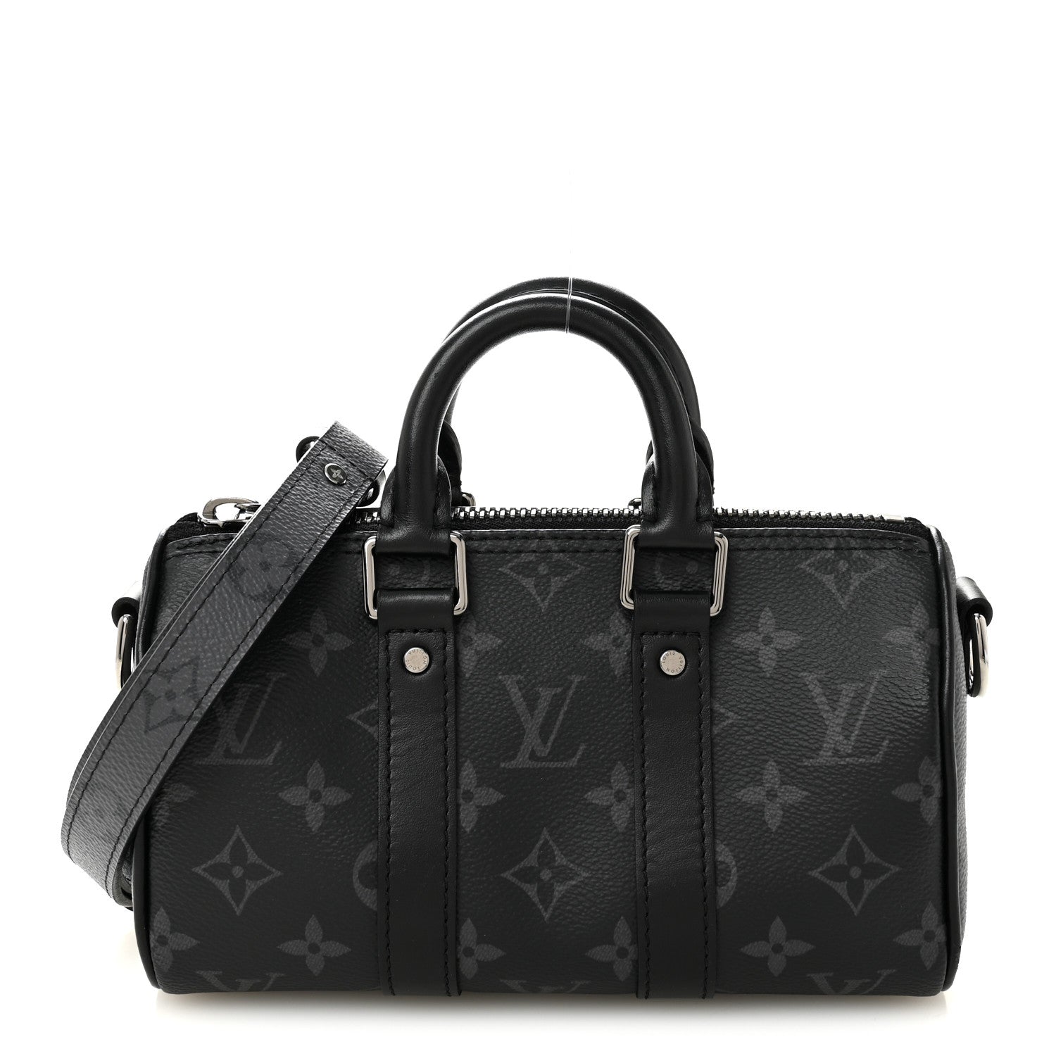 Louis Vuitton Reverse Monogram Eclipse Keepall XS Black 1 of 9