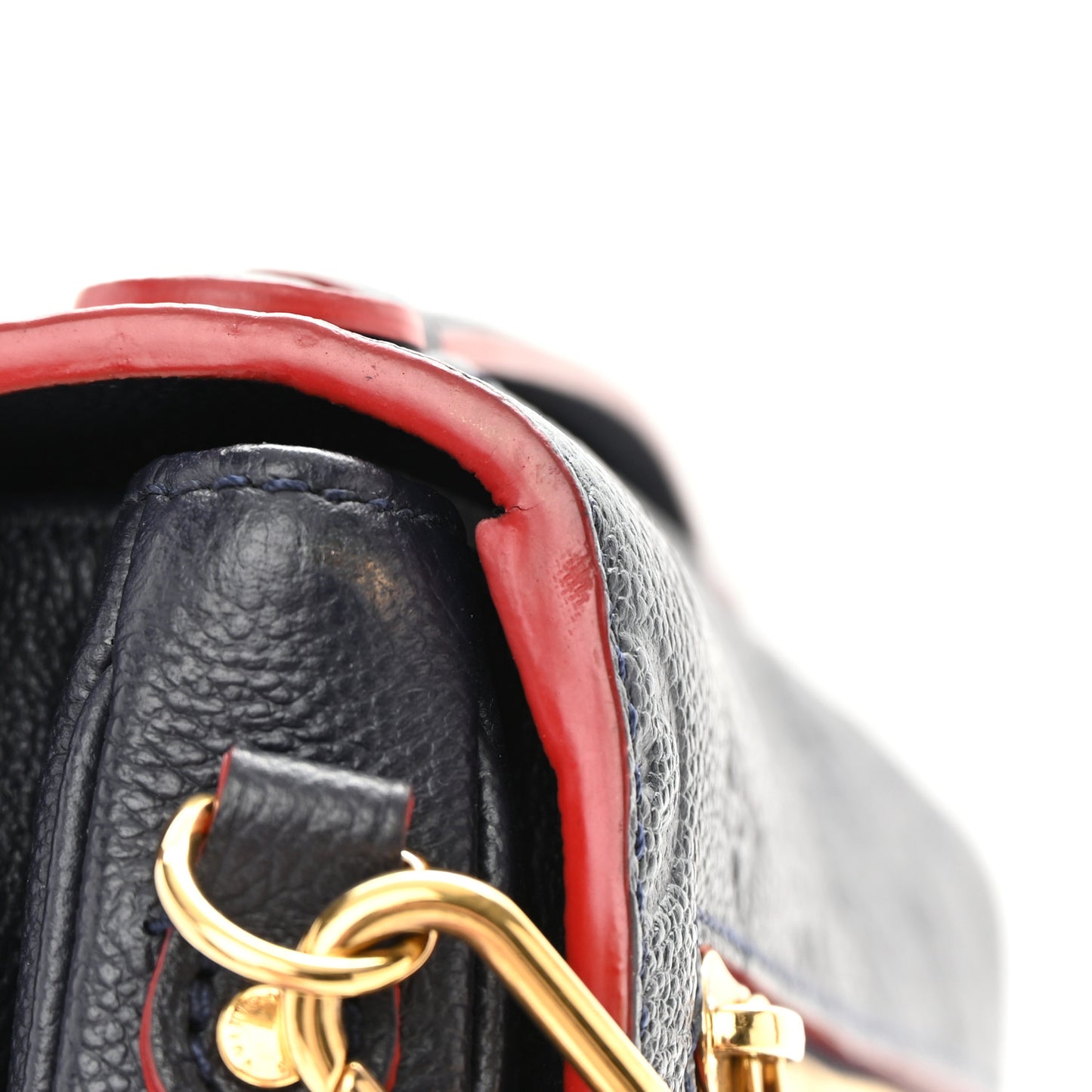 Empreinte Pochette Metis Marine Rouge
