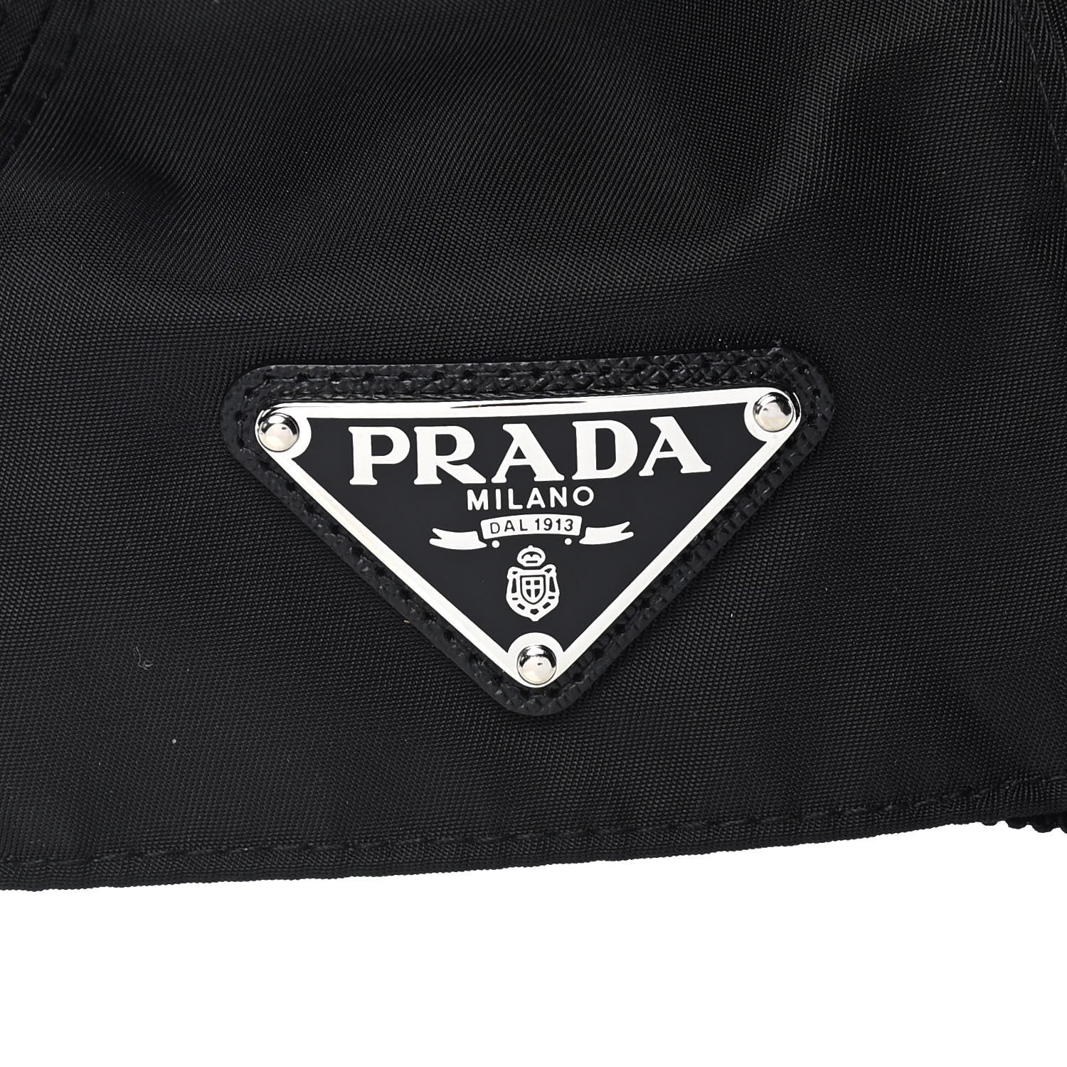 Prada Re-Nylon Mens Baseball Cap L Black 8 of 9