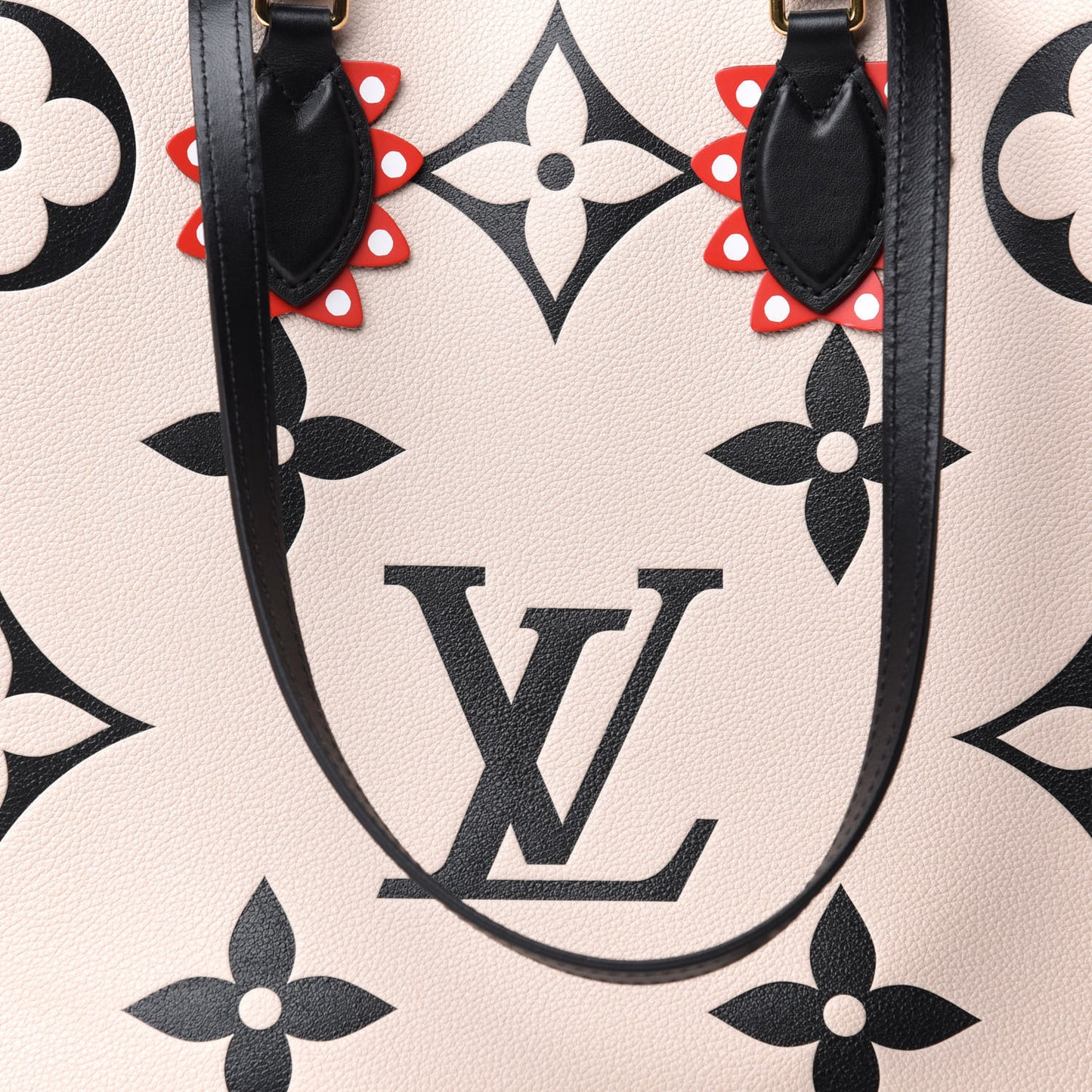 Empreinte Monogram Giant Crafty Onthego GM Creme Black
