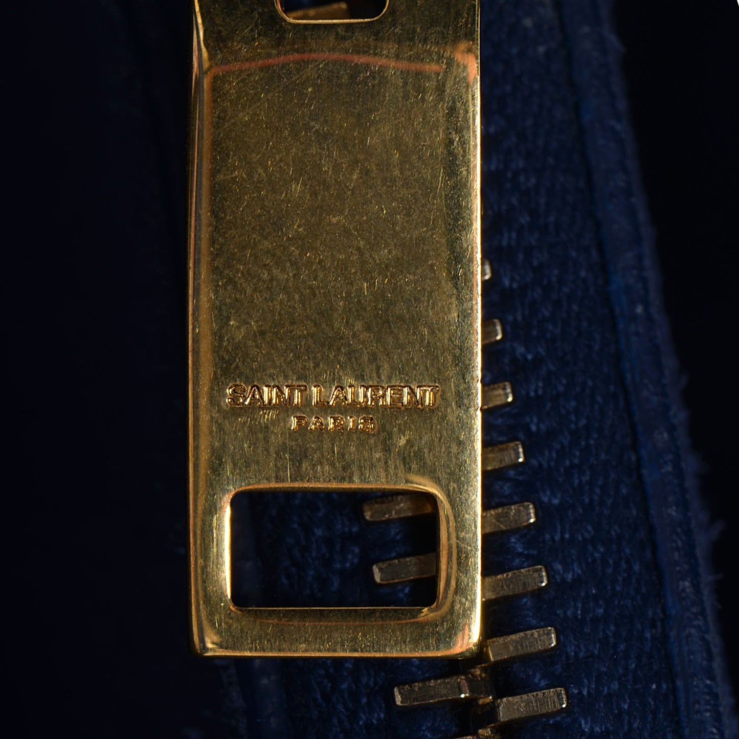 Leather Classic Sac De Jour Small Blue