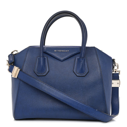 Givenchy Sugar Goatskin Small Antigona Bright Blue 1 of 22