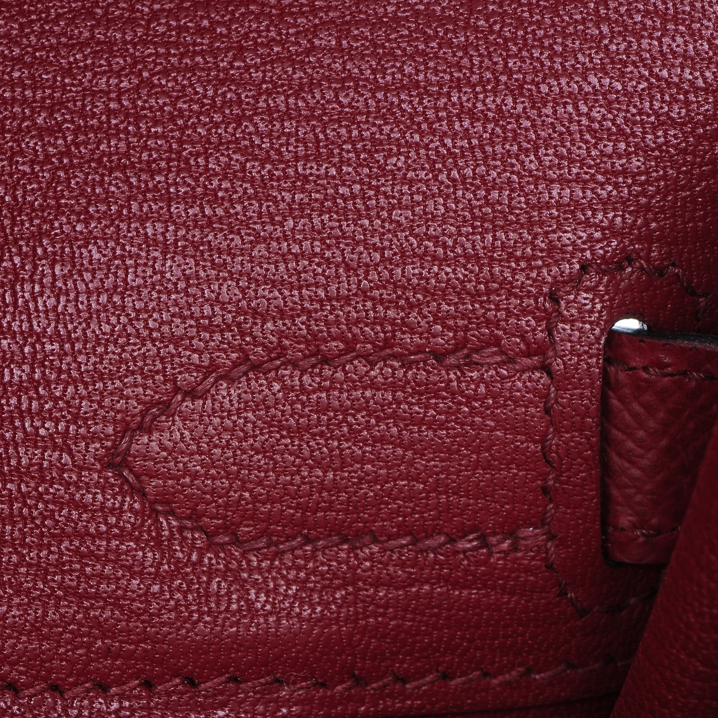Epsom Birkin 30 Rouge Grenat