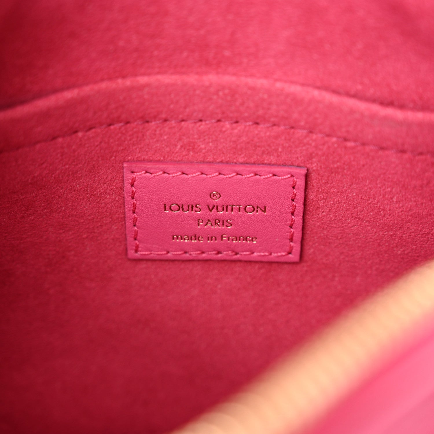 Louis Vuitton Calfskin Nanogram Embossed Speedy Bandouliere 20 Rose 6 of 10