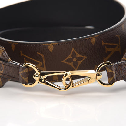 Louis Vuitton Monogram Bandouliere Shoulder Strap Black 2 of 4