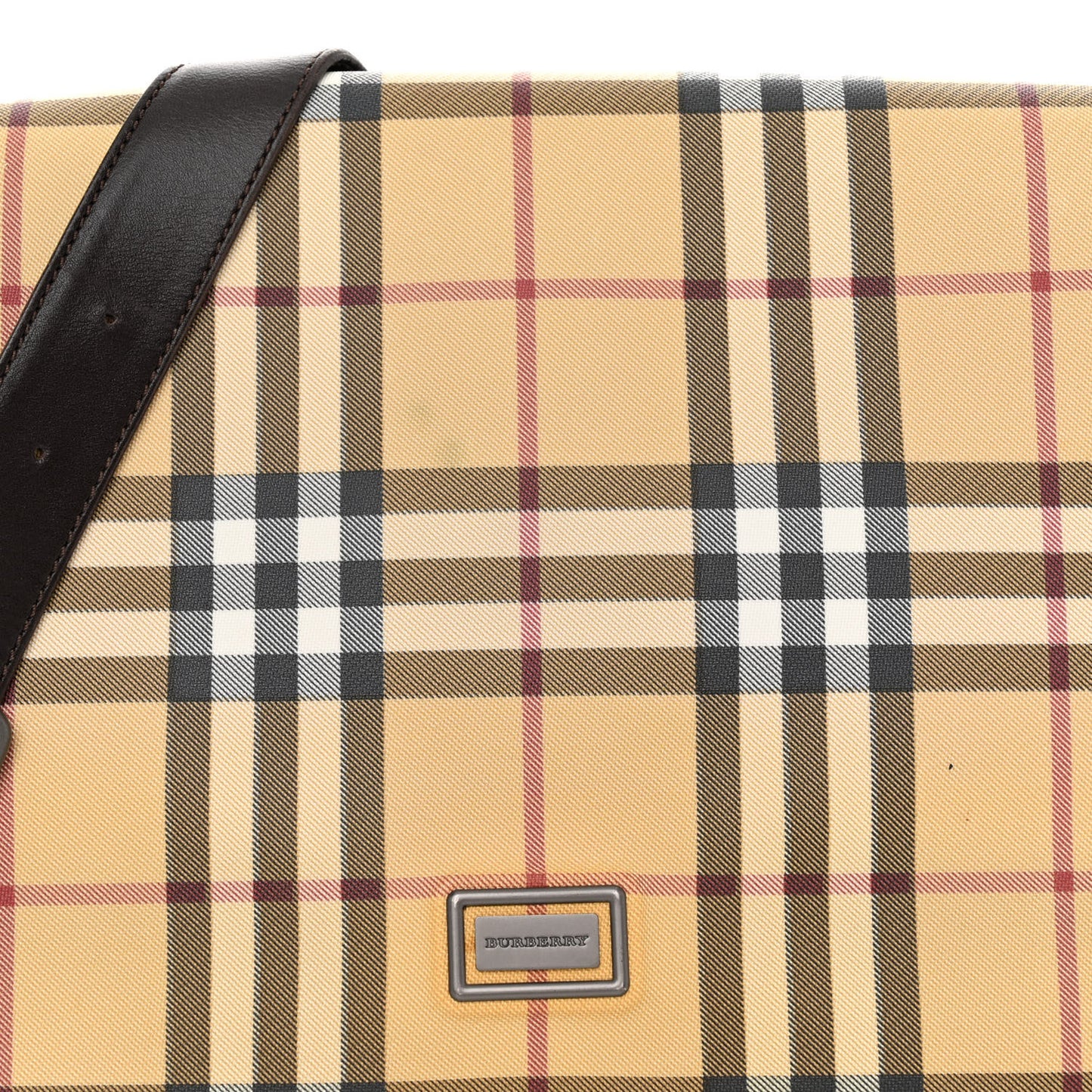 Nova Check Diaper Messenger Bag