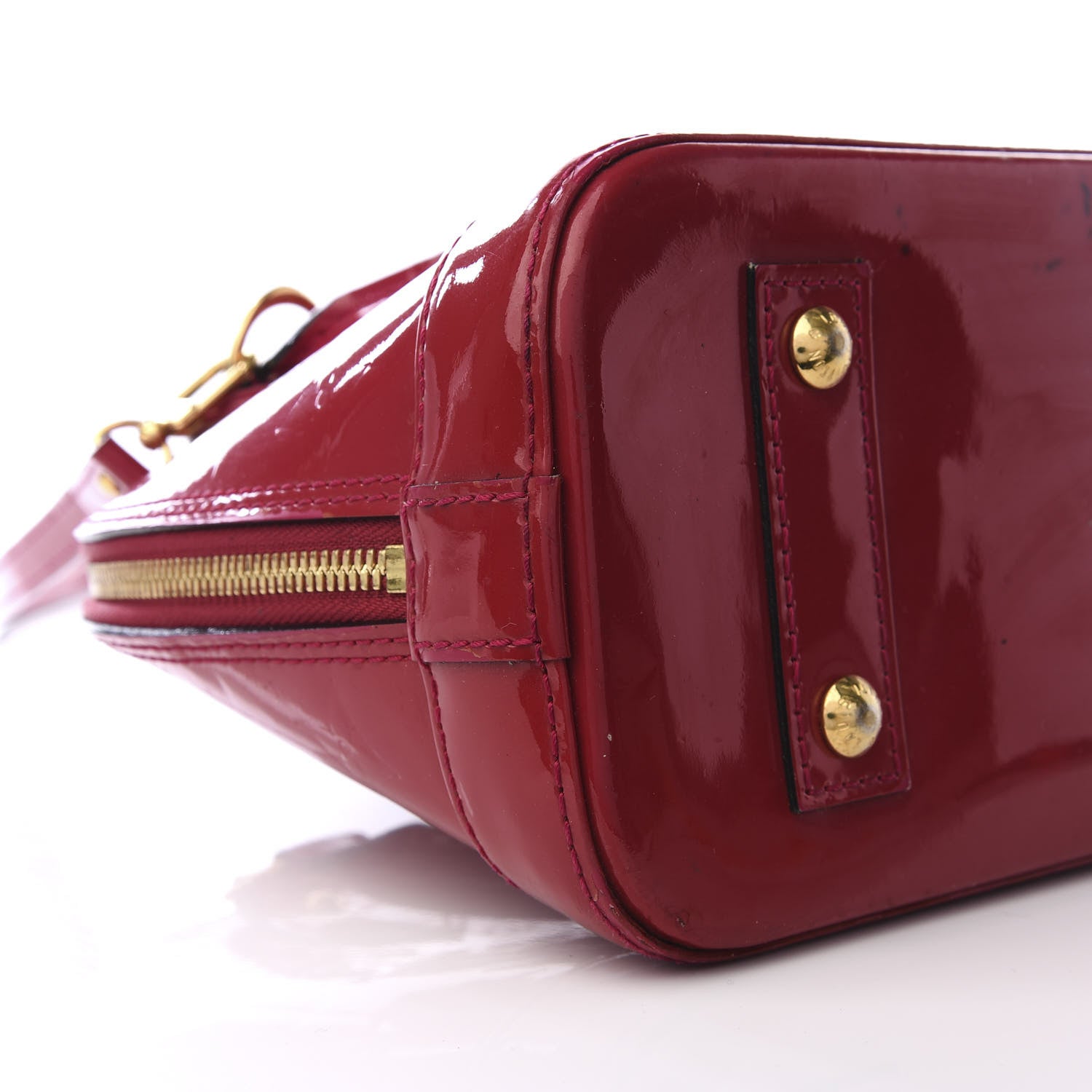 Louis Vuitton Vernis Alma BB Rose Indien 5 of 9