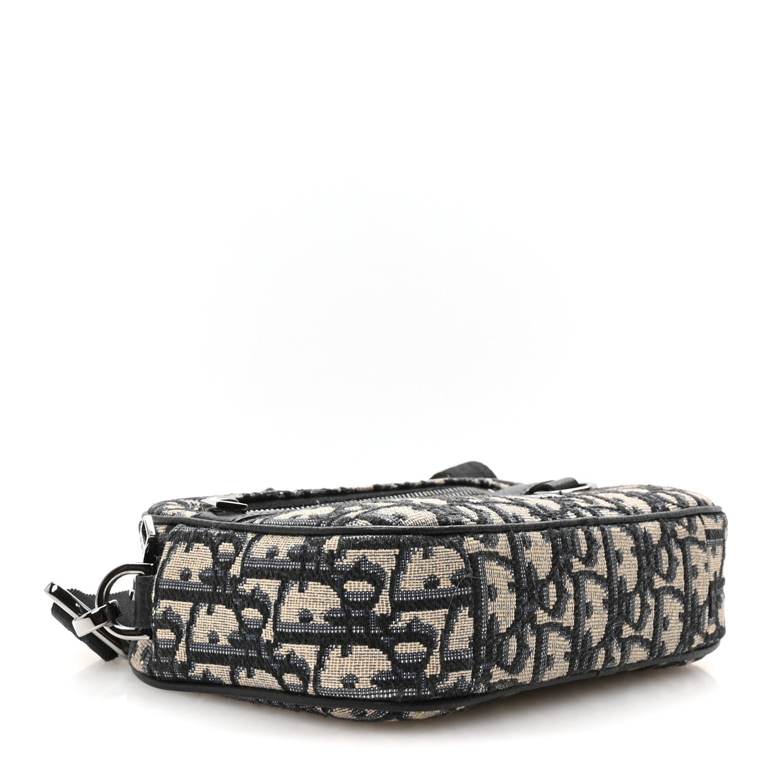 Christian Dior HOMME Oblique Mini Safari Messenger Navy Blue 3 of 10