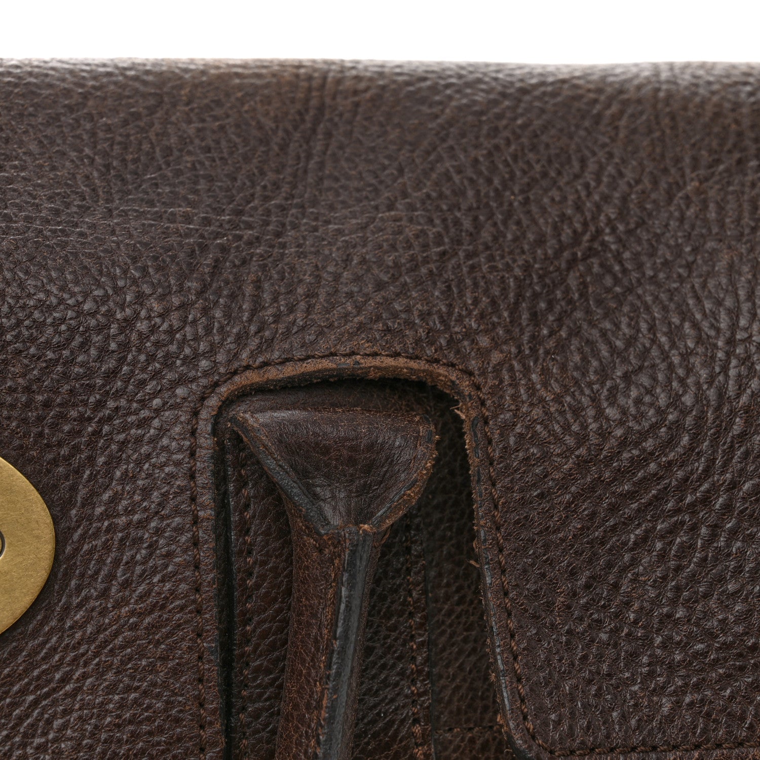 Mulberry Classic Grain Calfskin Bayswater Chocolate 11 of 14