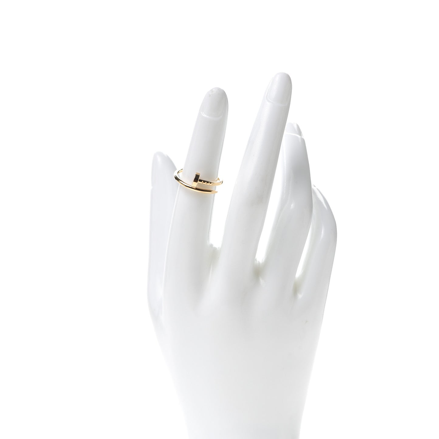 18K Yellow Gold Small Juste Un Clou Ring 50 5.25