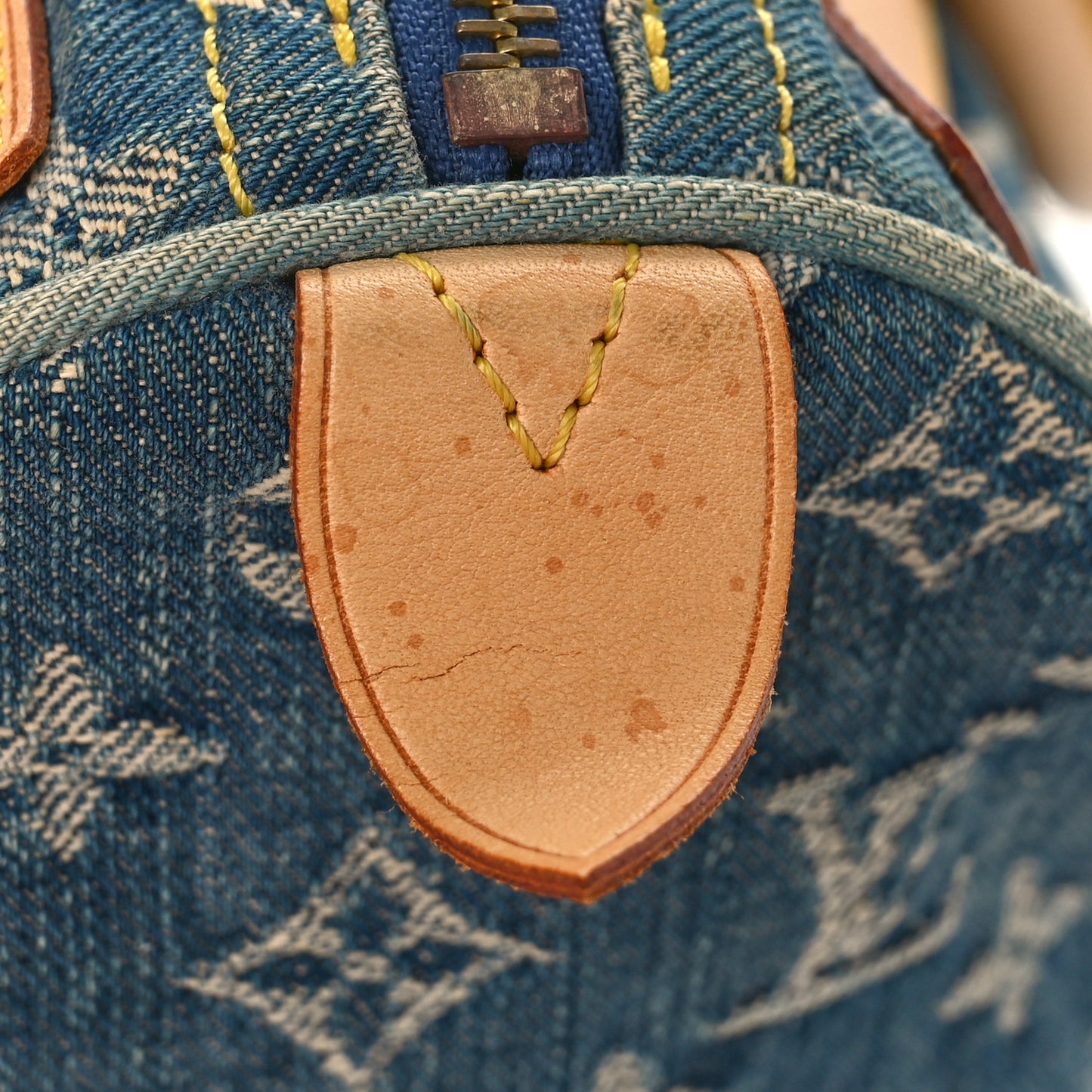 Monogram Denim Neo Speedy Blue