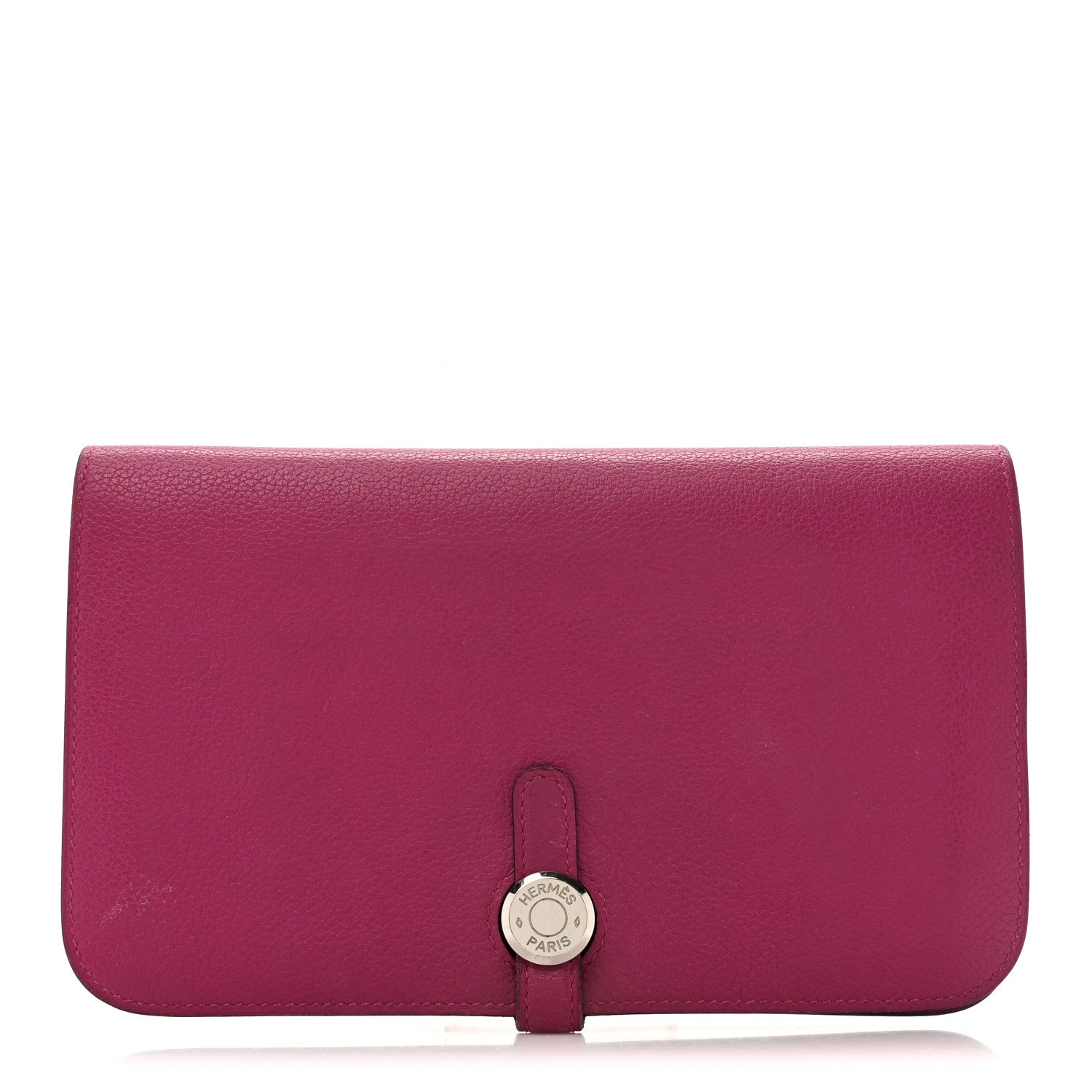 Hermes Evercolor Dogon Duo Wallet Rose Pourpre 1 of 13