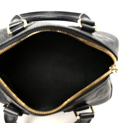 Louis Vuitton Empreinte Monogram Giant Speedy Bandouliere 20 Black 5 of 12