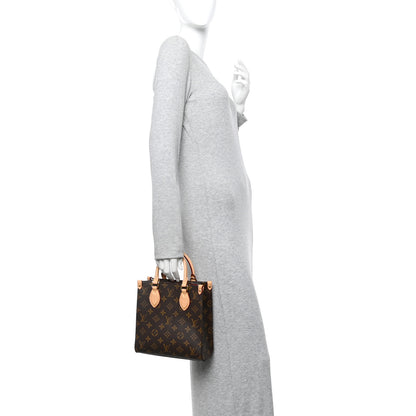 Louis Vuitton Monogram Sac Plat BB 2 of 9