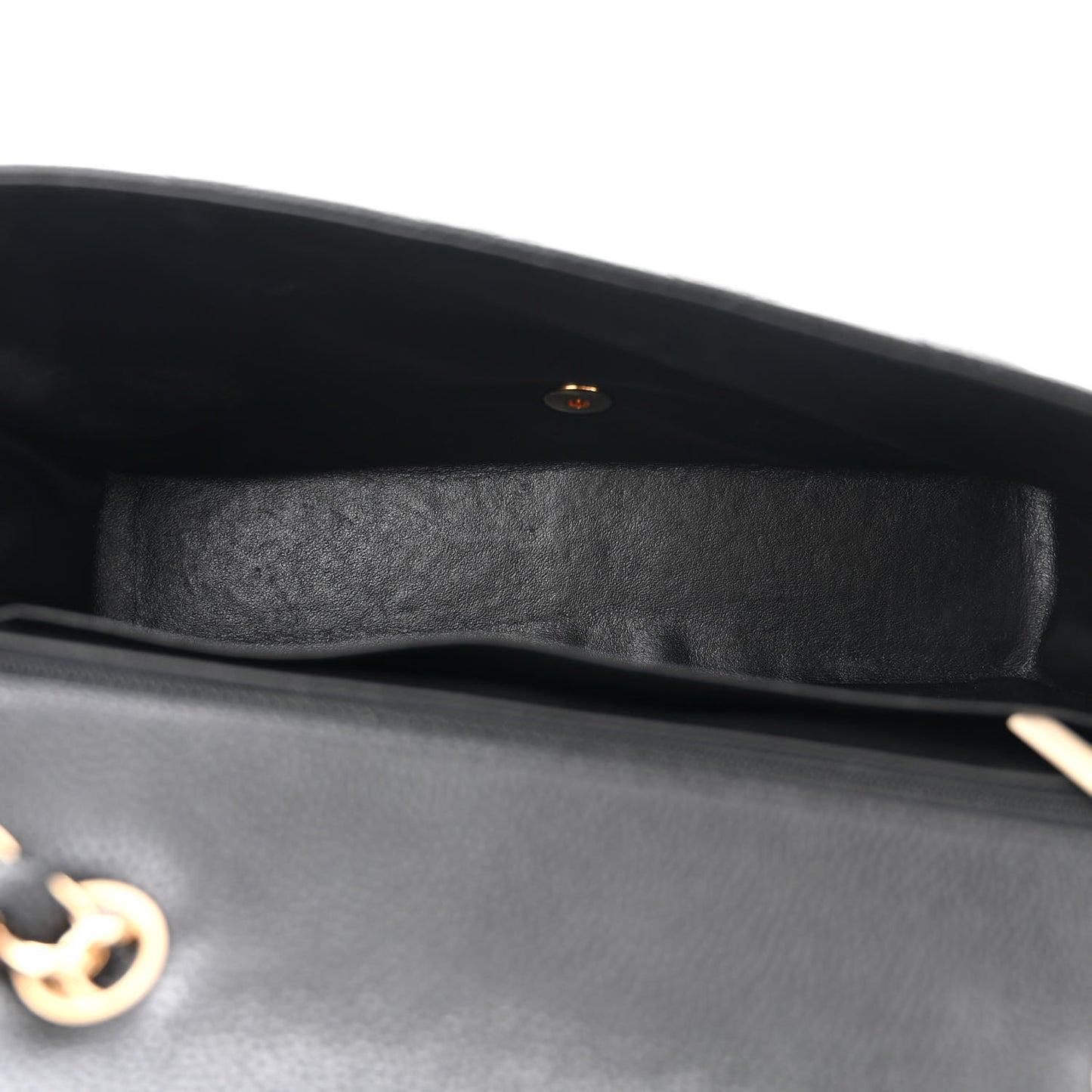 Caviar Quilted Jumbo Single Flap Black