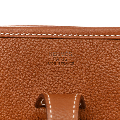 Hermes Barenia Evelyne III PM  Fauve 6 of 12