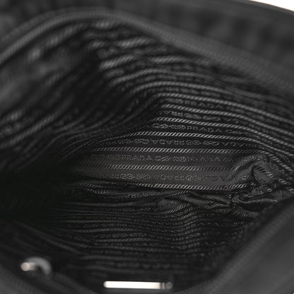 Prada Nylon Messenger Bag Black 5 of 8