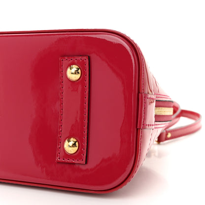 Louis Vuitton Vernis Alma BB Rose Indien 9 of 9