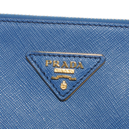 Prada Saffiano Lux Small Tote Cobalto 5 of 8