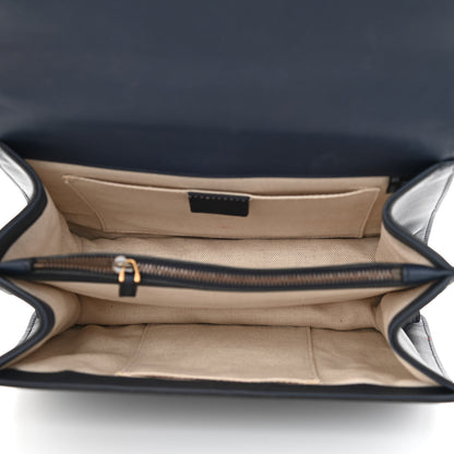 Gucci Moon Calfskin Bamboo Web Medium Dionysus Top Handle Bag Blue Emerald Hibiscus Red 5 of 12