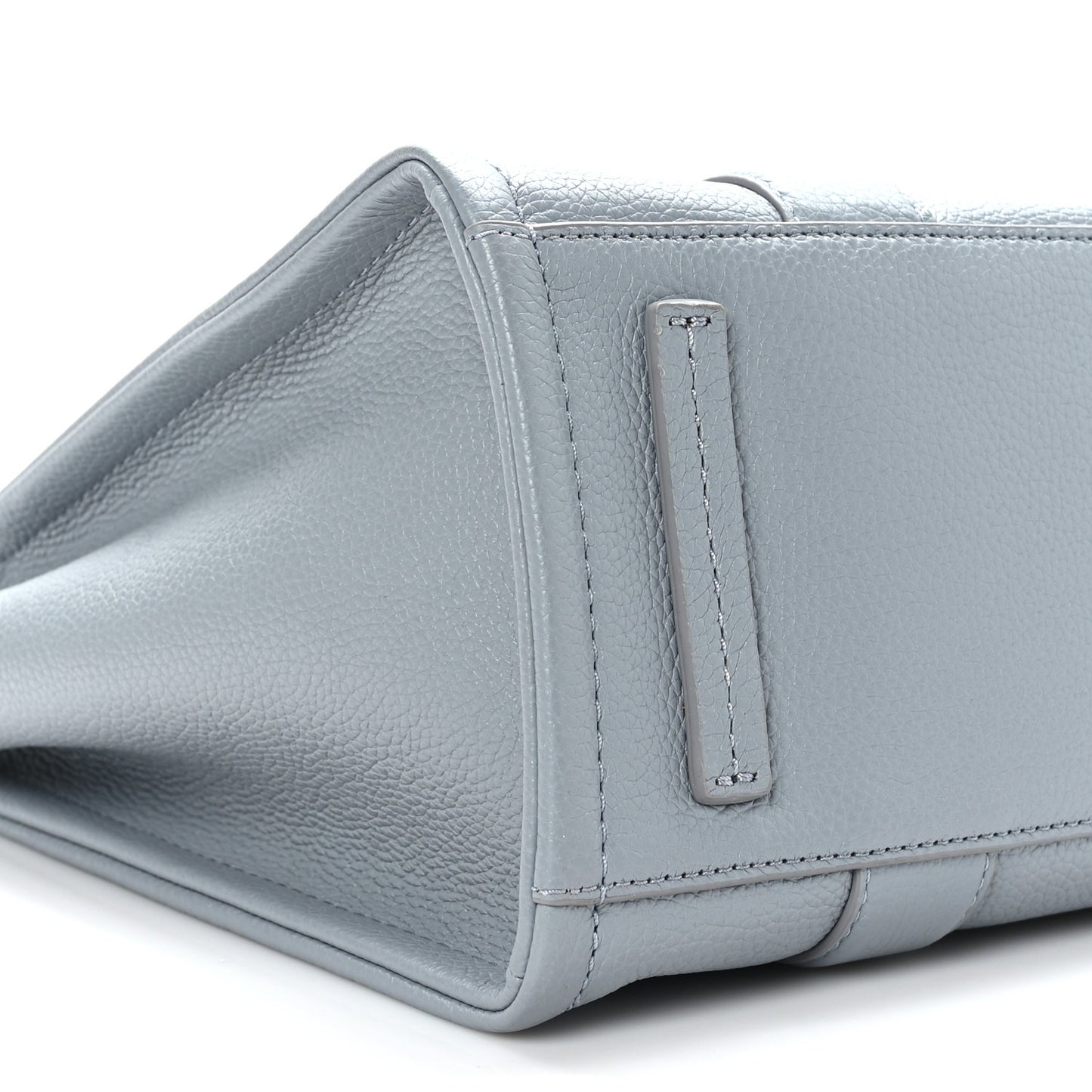 Grained Calfskin Medium The Tote Bag Grey