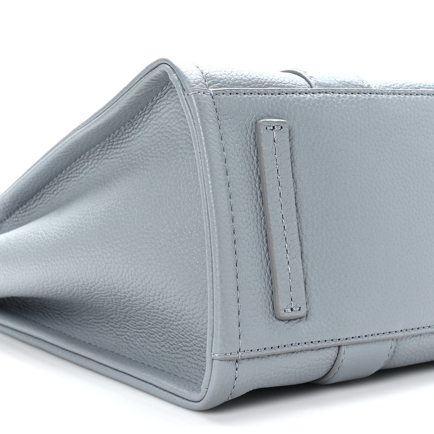 Marc Jacobs Grained Calfskin Medium The Tote Bag Grey 8 of 9