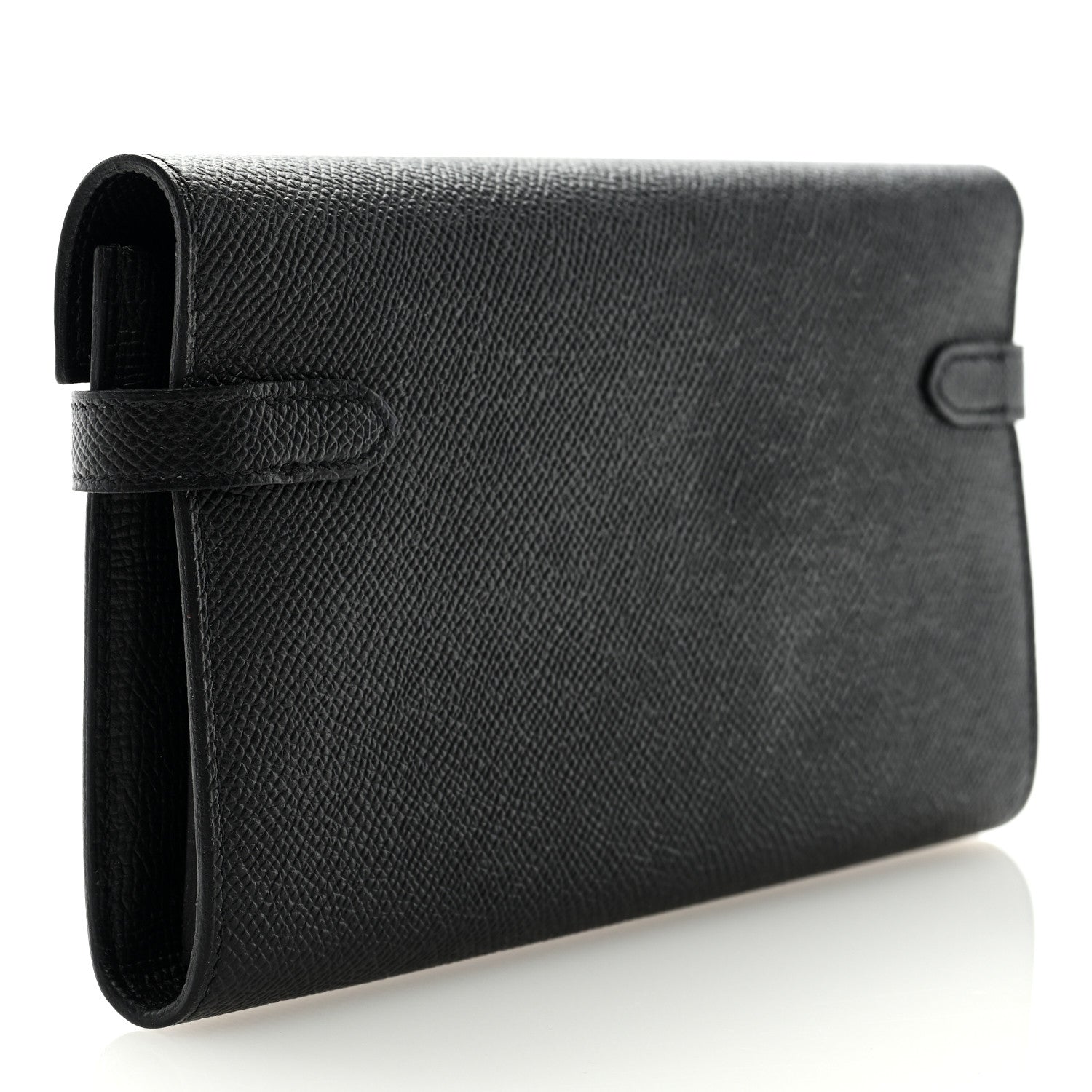 Hermes Epsom Kelly Longue Wallet Black 3 of 9