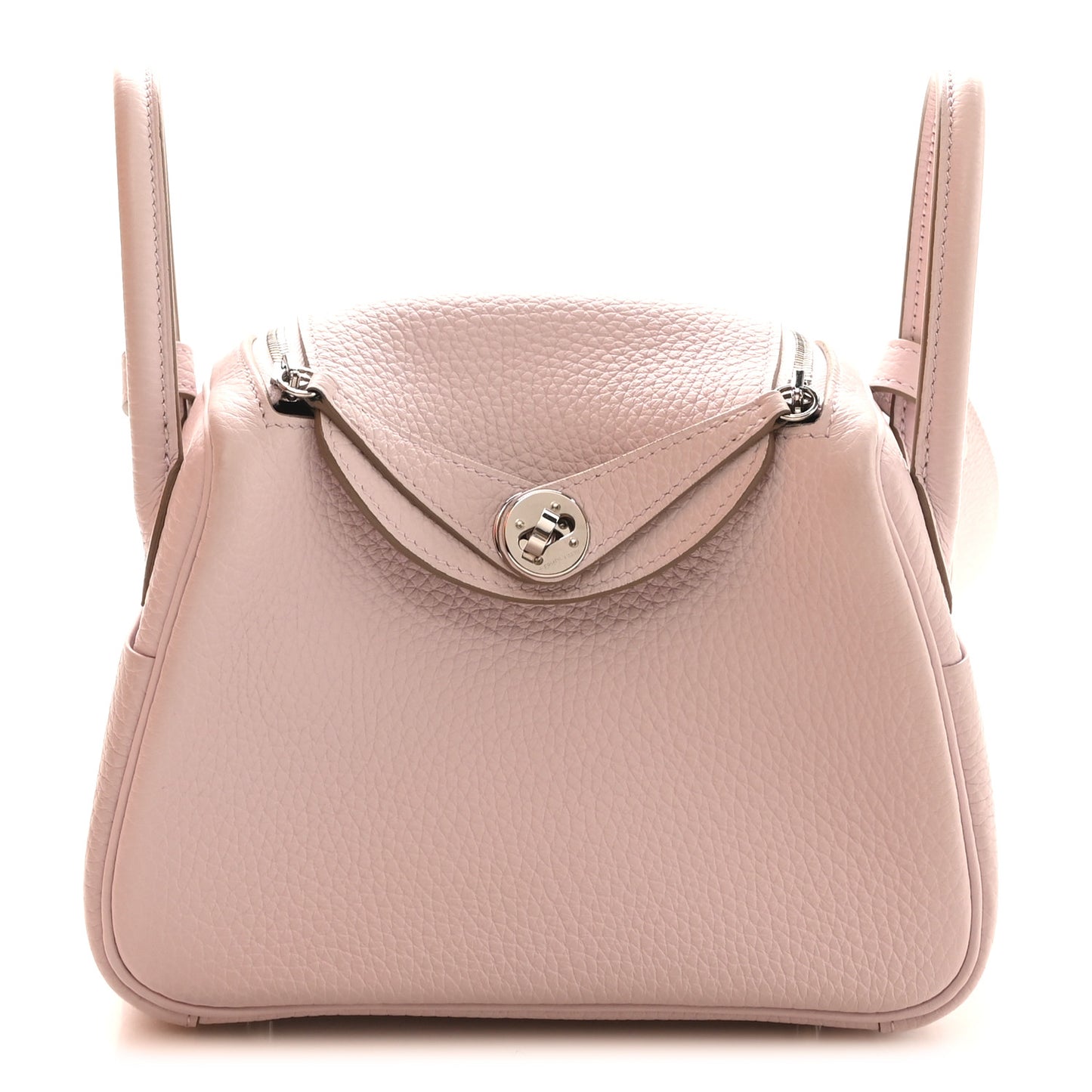 Taurillon Clemence Verso Mini Lindy 20 Mauve Pale Mushroom