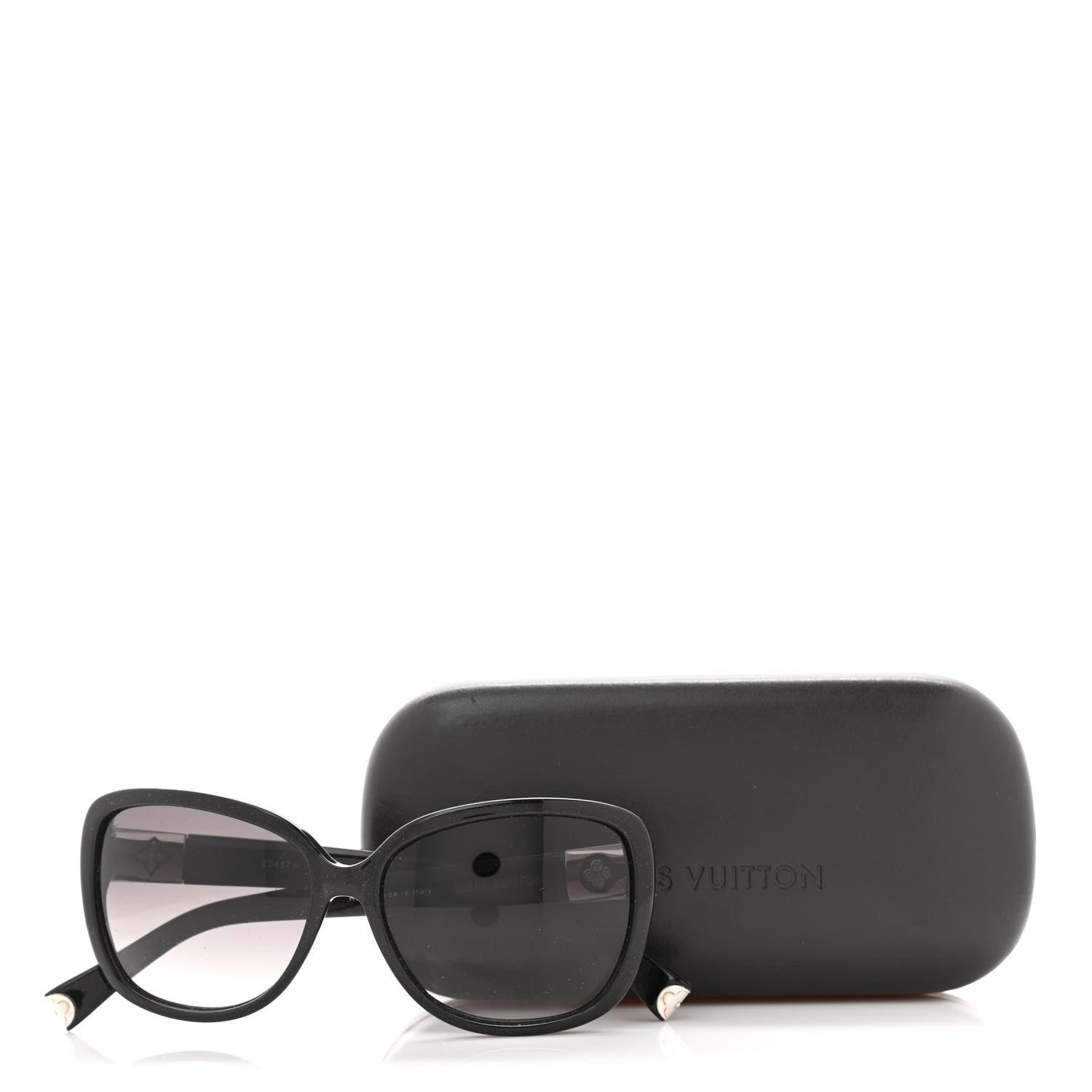 Louis Vuitton Acetate Obsession GM Sunglasses Z0457W Black Glitter 8 of 8
