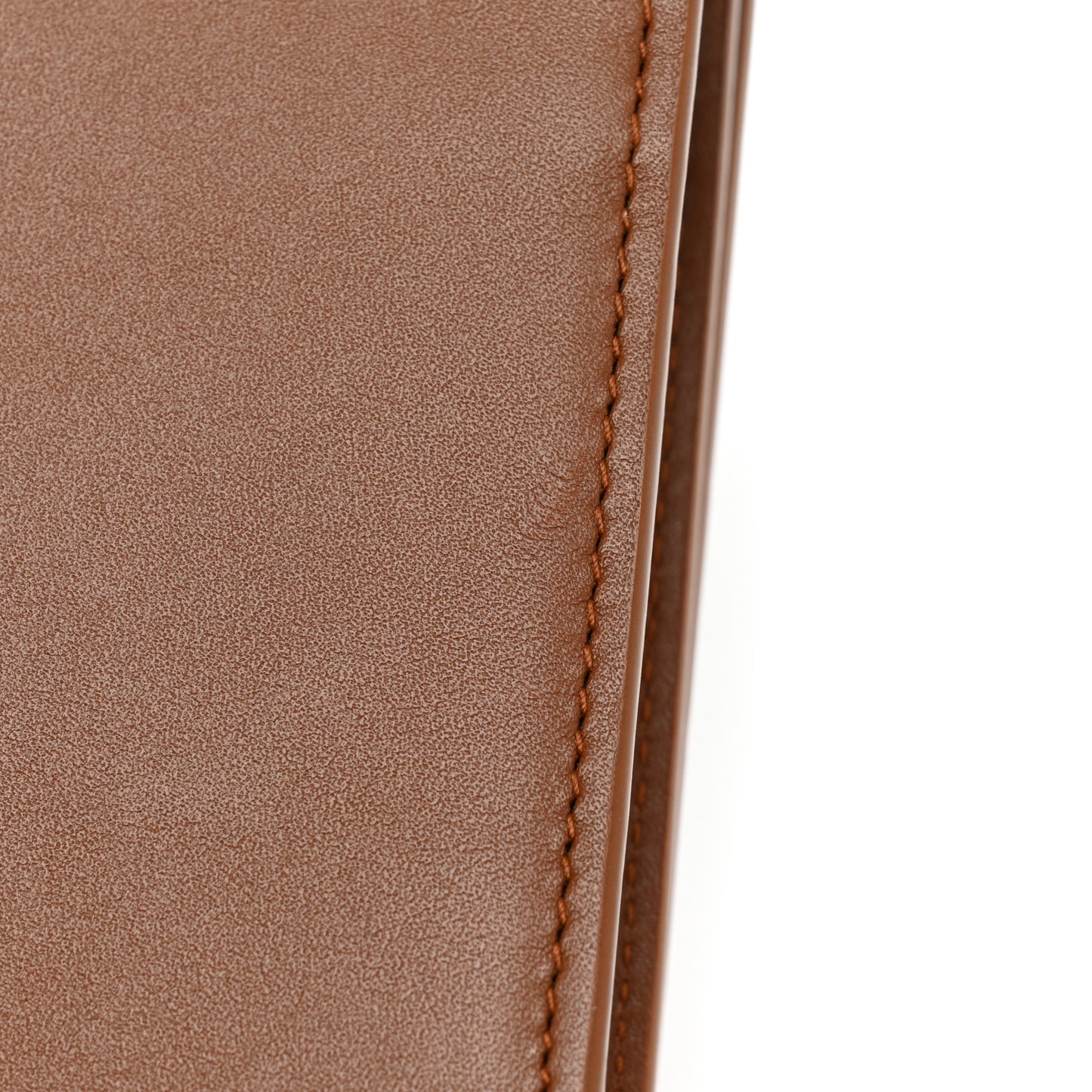 Smooth Calfskin Classic Monogram Kate Tassel Chain Wallet Fauve