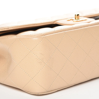 Chanel Caviar Quilted Jumbo Double Flap Beige Clair 6 of 10